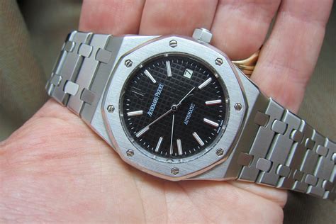 audemars piguet 15407st|royal oak 15300 black dial.